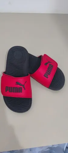 Chinelo Vermelho Puma Original Nº 31 Pouco Uso
