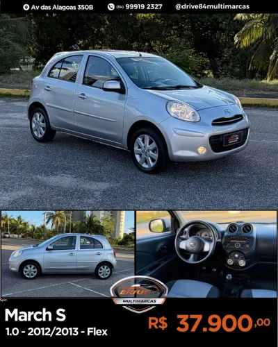Nissan March S 1.0 16V Flex Fuel 5P 2013