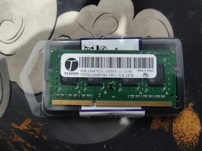 Memoria Ram 4gb DDR3/DDR3L P/ Notebook - 1600 Mhz - 12800s - Aceito cartão / Pix