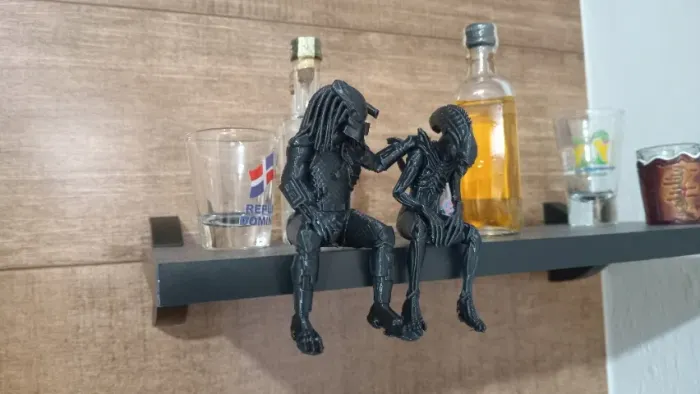 PREDADOR E ALIEN - COLECIONE