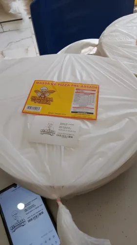 Massa de Pizza pré assada