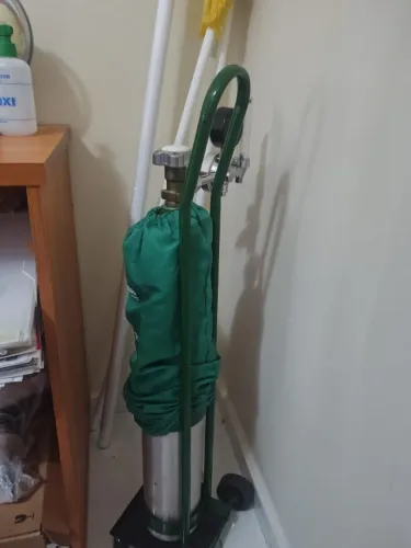 Oxigênio com carrinho