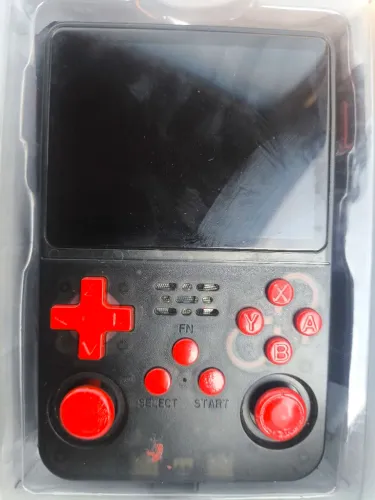 R36s personalizado Preto/Vermelho