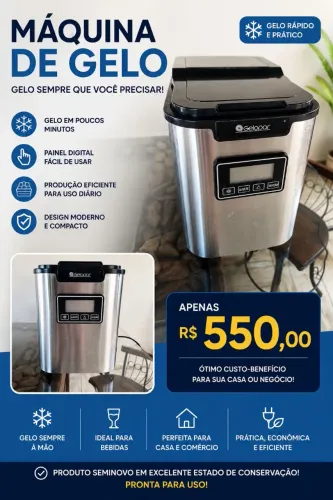 MÁQUINA DE GELO