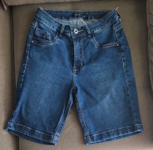Bermuda  Jeans 38 V.O Jeans com elastano 