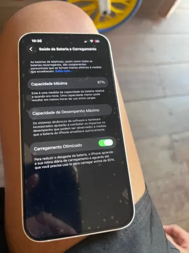 iPhone 13 branco | primeiro dono