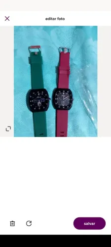 Kit 2 relógios novos, pulseiras de silicone!