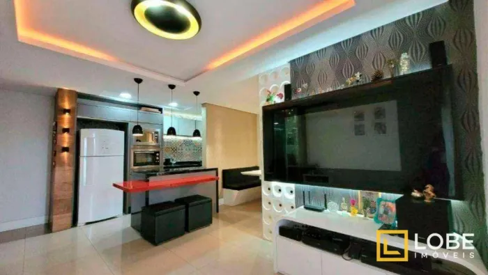 Apartamento semi-mobiliado à venda no bairro Fortaleza, em Blumenau.