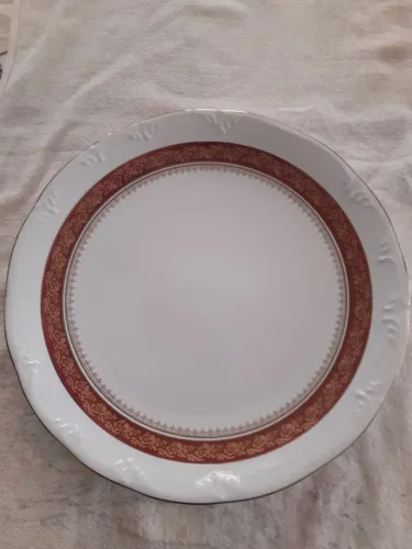 Prato bolo porcelana Schmidt 