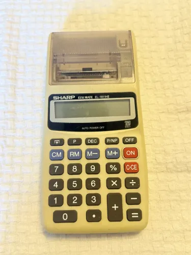 Calculadora sharp raridade 