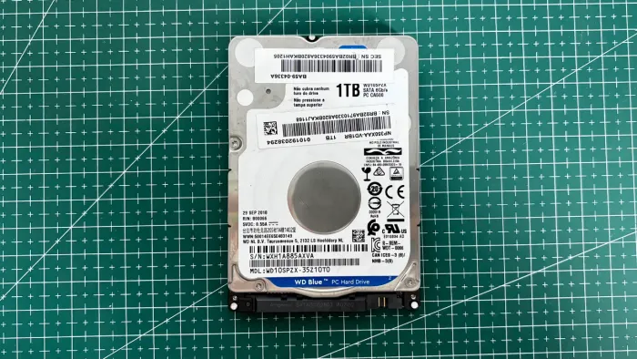 HD WD Blue 1TB para Notebook SATA 2.5 Funcionando