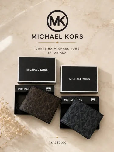 Carteira Michael Kors masculina