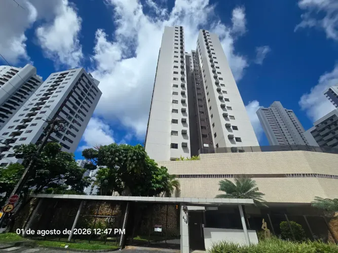Alugo apartamento com 3 quarto, suíte, Dependência e 2 vagas em Casa Forte - Recife - PE