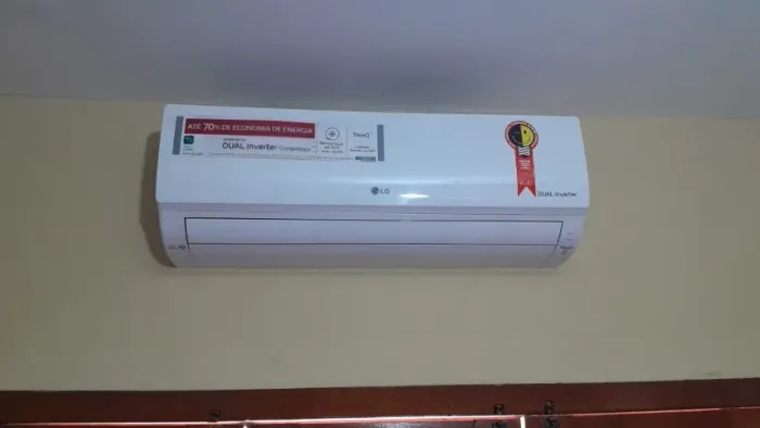 dual inverter lg 70% de economia