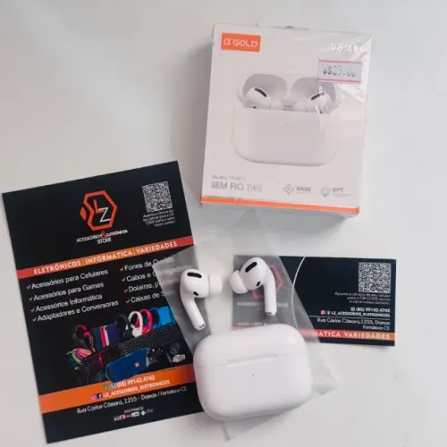 Fone de Ouvido Sem Fio Bluetooth V5.4 - Intra-auricular - aGold FN-BAY3