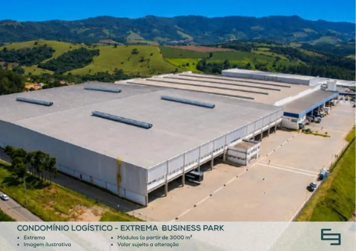 Galpão para alugar em Extrema/MG com 5.052,02 m² e 4 docas
