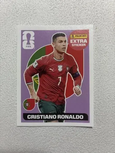 Cristiano Ronaldo - Lilás - Legend Extra Sticker Do 2026