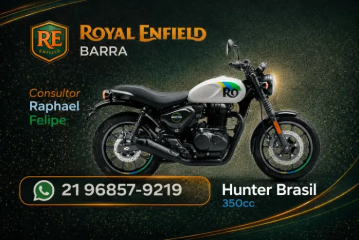 HUNTER 350CC 2027 !!!0KM!!! RAPHAEL FELIPE 2 1 9 6 8 5 7 9 2 1 9