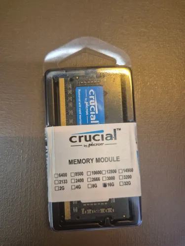 Memória RAam 16GB Notebook