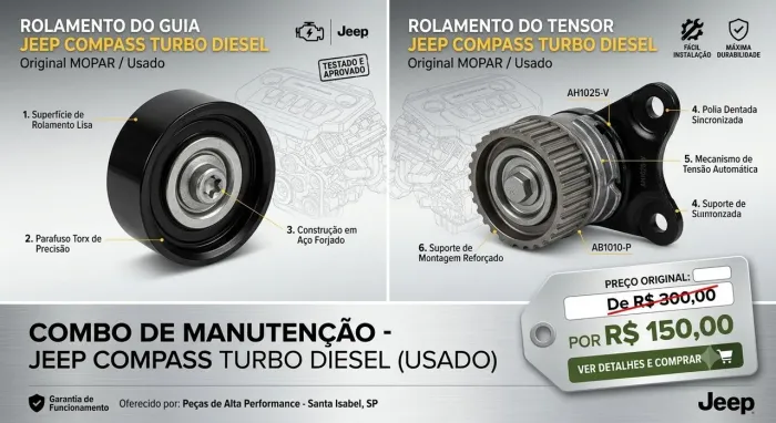 Kit tensor + Polia fixa