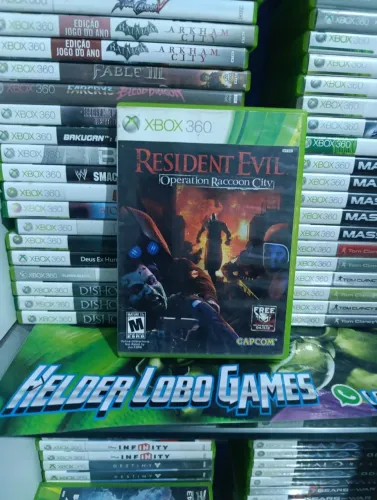 RESIDENT EVIL OPERAÇÃO RACCOON CITY( XBOX 360 )