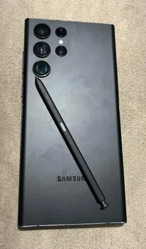 ? Samsung S22 Ultra 256GB + S Pen | Tela com Defeito