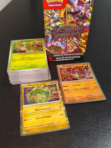 Cartas pokémon, várias coleções