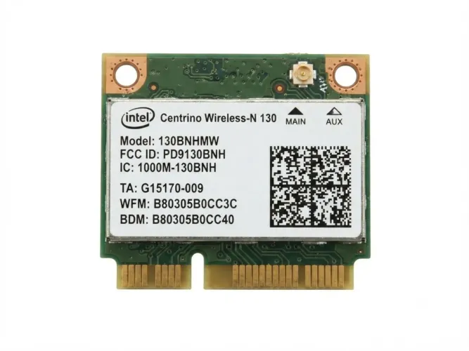 Placa Wi-Fi Intel Centrino Wireless-N 130 (130BNHMW) - Para Notebook
