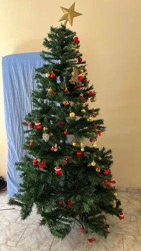 Árvore de Natal grande 