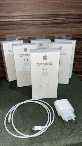 Carregador turbo para iPhone 25W com Cabo Lightning