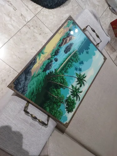 Bandeja para copos - década de 50