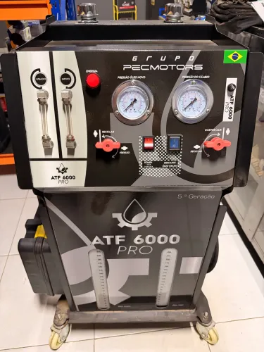 Máquina troca óleo câmbio automático