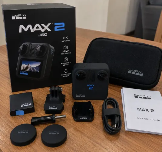 GoPro MAX2 360 8K 360° NOVO caixa lacrada