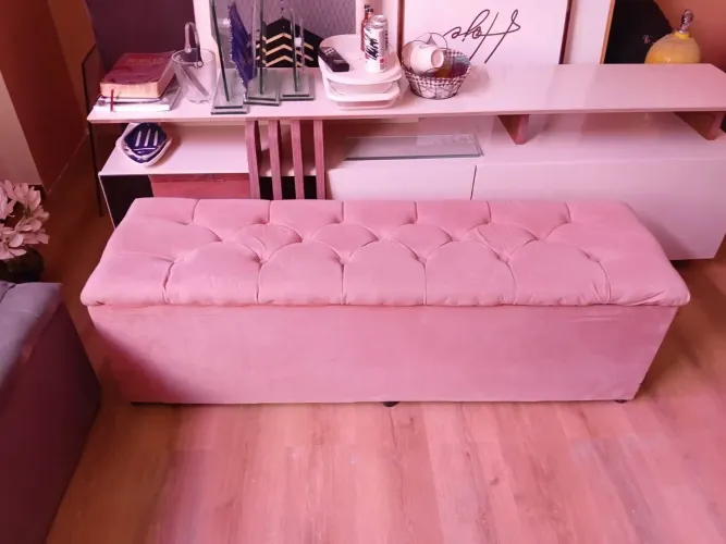 Cabeceira de cama  mas Bau