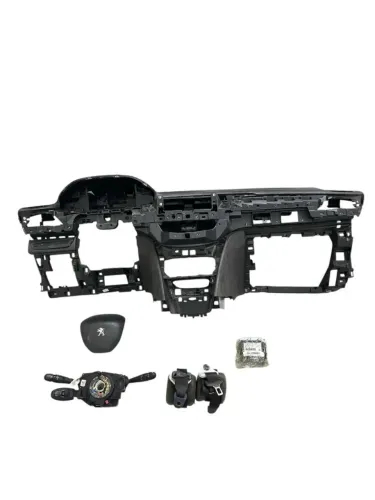 Kit Air Bag Peugeot 208 1.6 2018 Preto