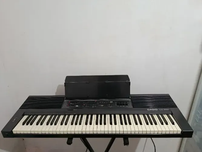 Teclado piano digital Casio japones anos 80
