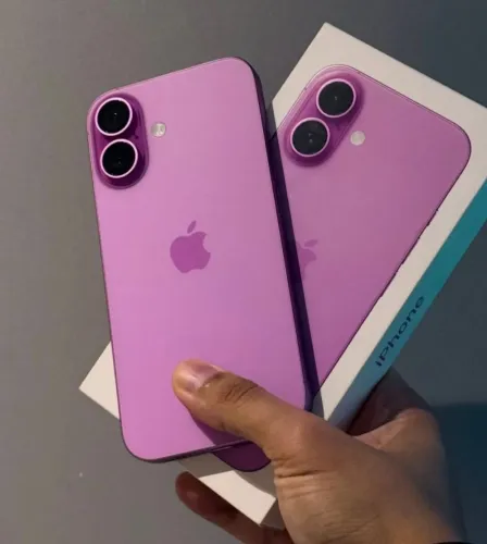 Smartphone iPhone 16 128GB | Chip Físico + E-Sim - Rosa  ( Novos a pronto entrega ) 