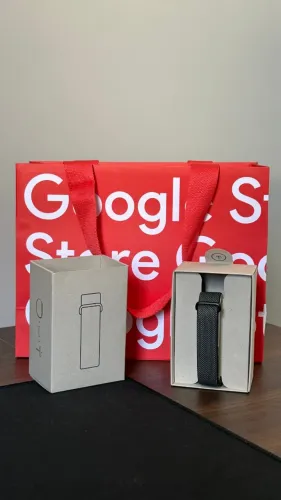 Pulseira Google Fitbit Air - Nova, completa (caixa + carregador)