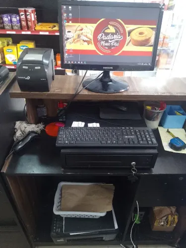 Vendo kit automação para loja - PC + gaveta + impressora térmica + no break