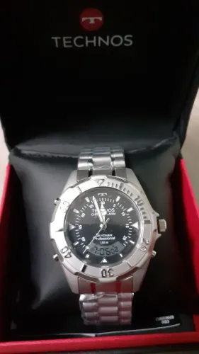 Relógio technos masculino skydiver