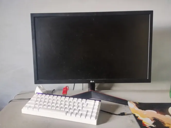 Monitor 144hz - TENHO VÍDEO - lg 24gl600f - USADO