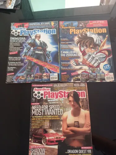 Revista super dicas Playstation #21,22,30