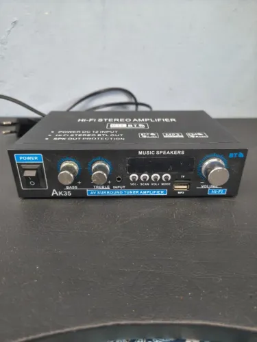 Amplificador Bluetooth AK35 Hi-Fi 12V