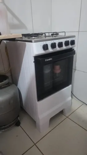 Fogão 4 bocas Esmaltec Branco