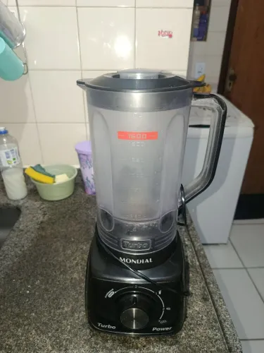 Liquidificador Mondial Turbo Power 1,6L - Funcionando Perfeitamente