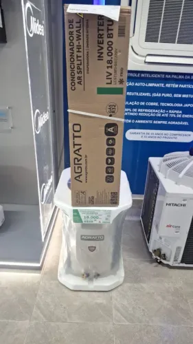 Ar condicionado Agratto 18.000BTUS NOVO
