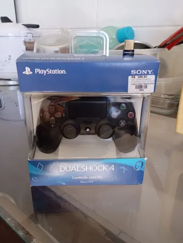Controle PS4 DualShock 4 Original + Adaptador Bluetooth TP-Link 5.3