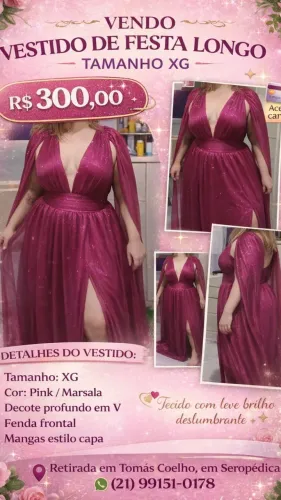 Vestido de festa XG