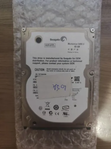 Hd De 80 Gb Seagate Sata St980811as - Notebook - Raro (Usado)