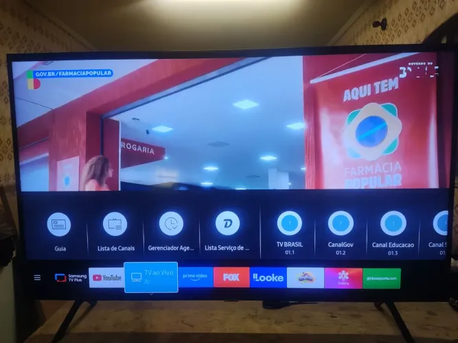 Smart tv Samsung 58 polegadas 4k 